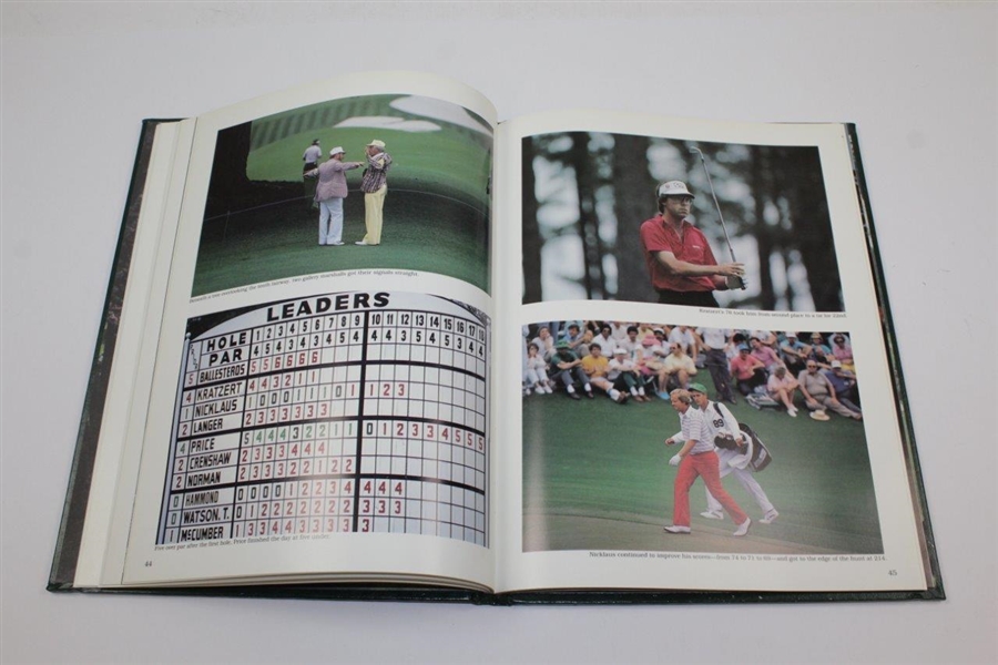 1986 Masters Tournament annual - Jack Nicklaus' 6th Green Jacket