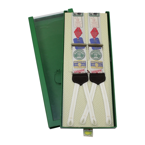 Masters Touranment Limited Edition Ticket/Badge Themed Suspenders
