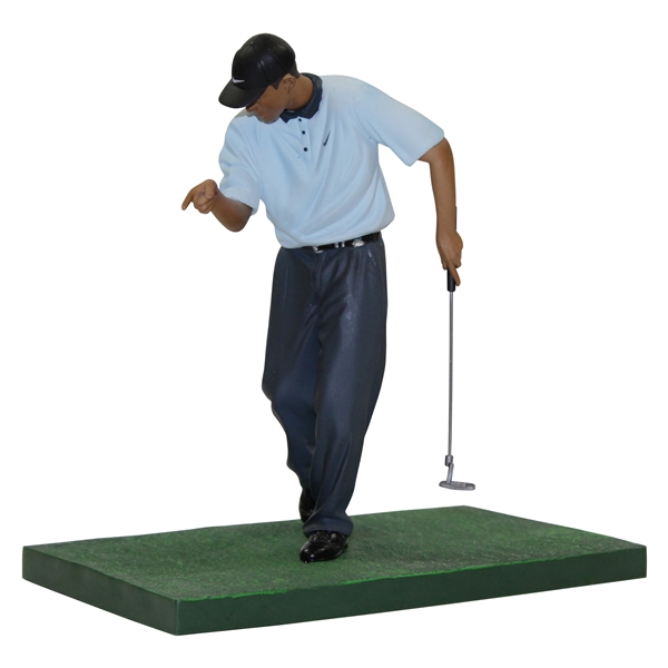 Tiger Woods Upper Deck Pointing at Hole Golf Figure