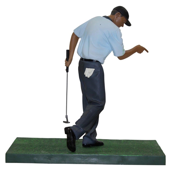 Tiger Woods Upper Deck Pointing at Hole Golf Figure