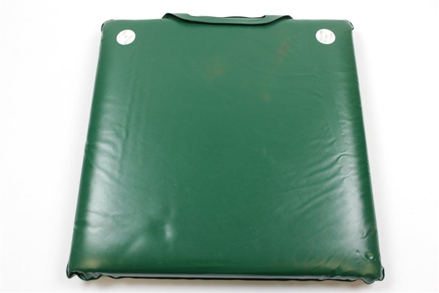 Masters Tournament Logo Green with White Lettering Flat Seat Cushion