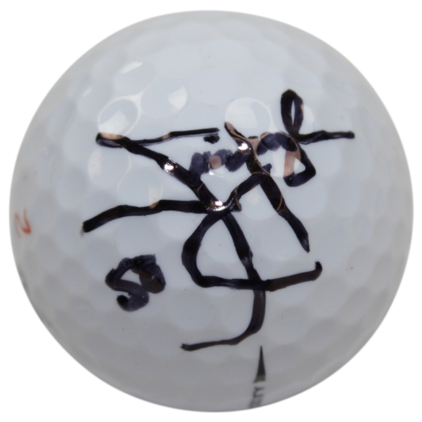 Jim Furyk Signed Masters Logo Golf Ball with '58' JSA #DD31687