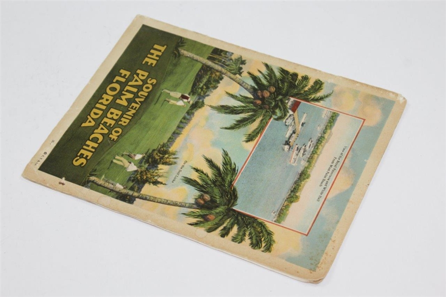 Circa 1920's Palm Beach Golf Links Booklet