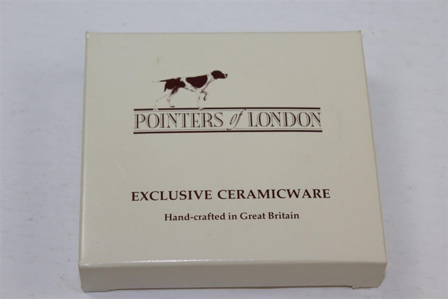 Road Bunker' Dish Pointers of London Ceramicware Hand-crafted in Great Britain with Original Box