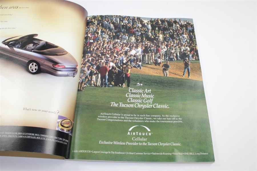 Arnold Palmer Signed 1997 Omni Tucson National Golf Resort Program JSA #LL94671