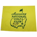 Gary Player Signed Augusta National Golf Club Member Flag with Years Won Notation JSA  ALOA