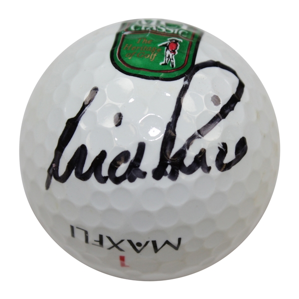 Nick Price Signed MCI Classic Golf Ball JSA ALOA