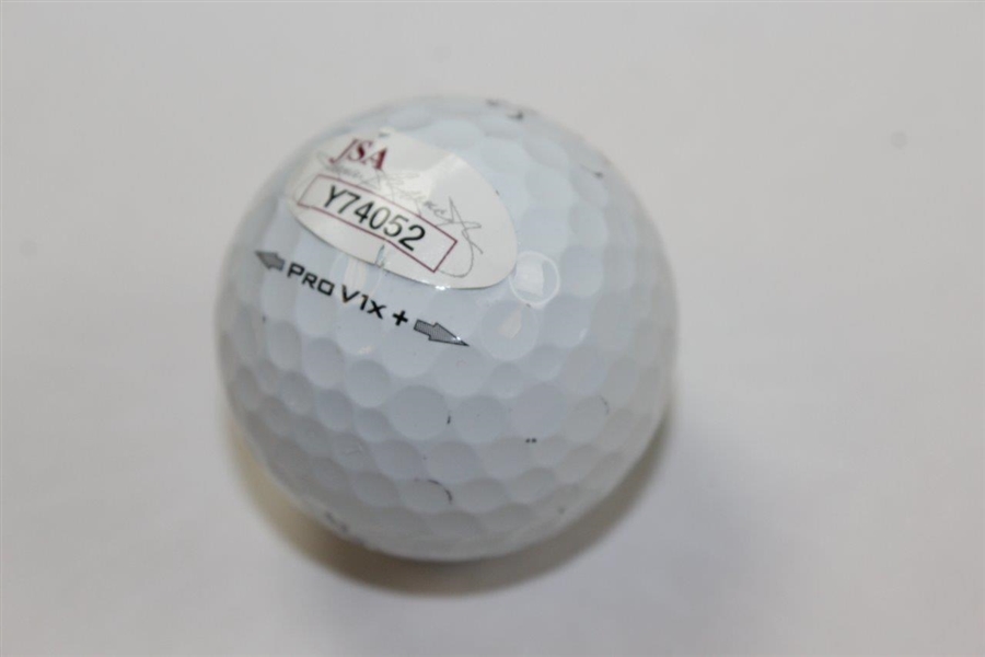 Jordan Spieth Signed Titleist Logo Golf Ball JSA FULL #Y74052