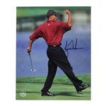 Tiger Woods Signed 16x20 UDA Ltd Ed Fist Pump Photo #BAK35738