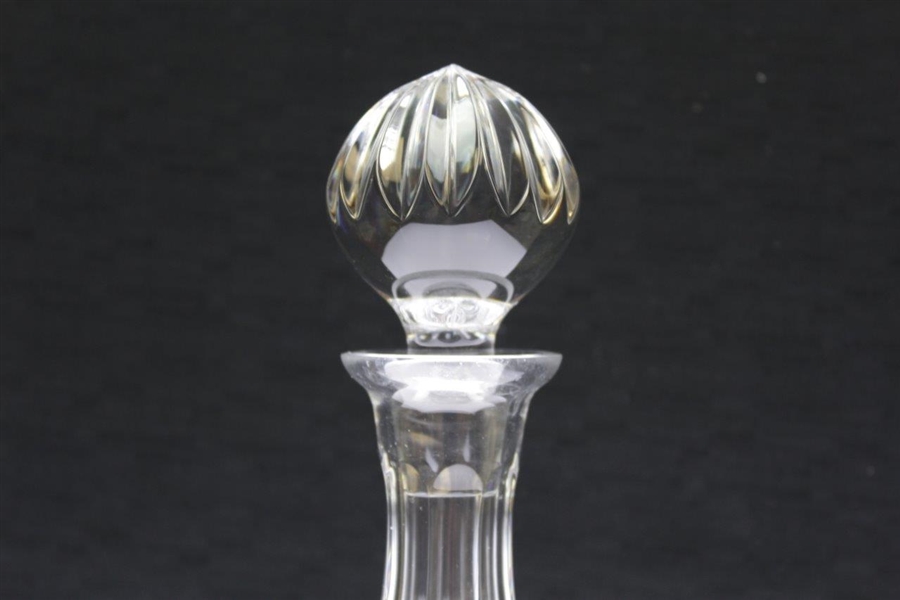 Augusta National Golf Club Masters Logo Waterford Crystal Decanter with Stopper