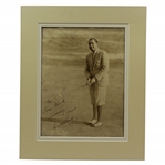 Walter Hagen Signed Oversize Photo with Personalization JSA ALOA 