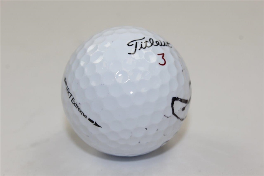 Bryson Dechambeau Signed Titleist Masters Logo Golf Ball JSA ALOA