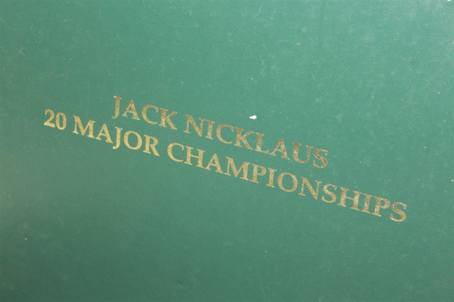 Ltd Ed Jack Nicklaus 20 Major Championships Newspapers in Binder Commemorative Edition
