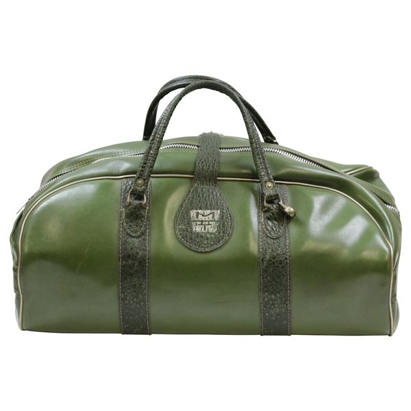 1960's Vintage Country Club MacGregor MT Tourney Classic Green Alligator Leather Duffel Bag - Great Condition