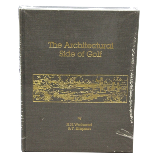 The Architectural Side Of Golf Sealed in Publishers Shrink Wrap