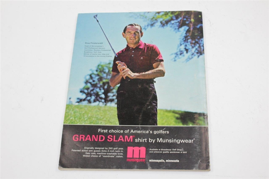 1967 USGA Amateur Championship at Broadmoor Golf Club Official Program