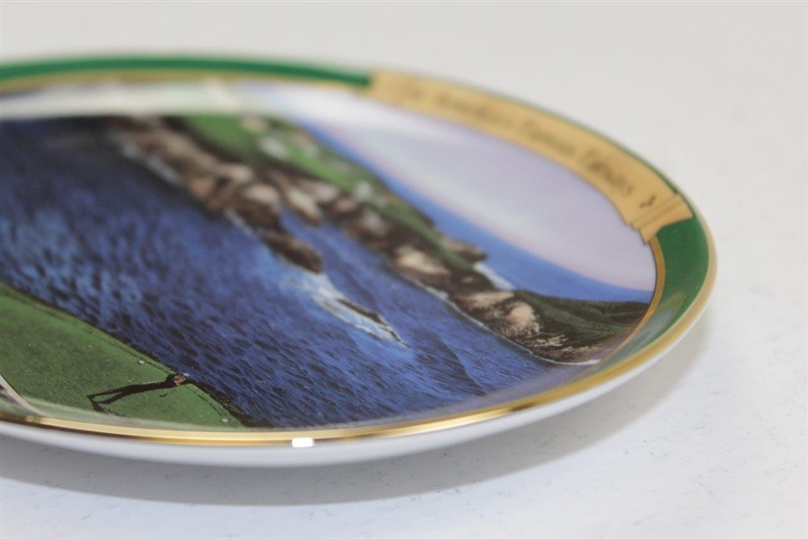 Cypress Point America's Favorite Fairways 'The 16th Ocean Drive' Ltd Ed Danny Day Plate
