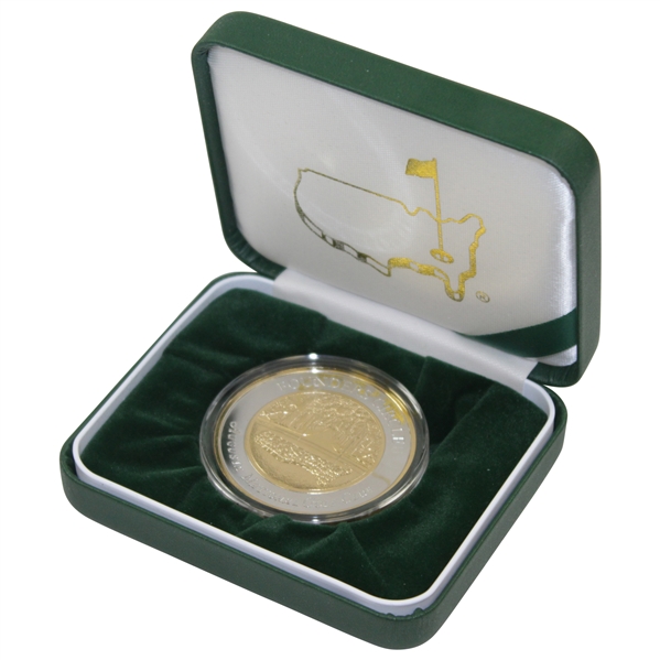 2021 Masters Tournament Ltd Ed Commemorative Coin in Original Box - Out of 350 