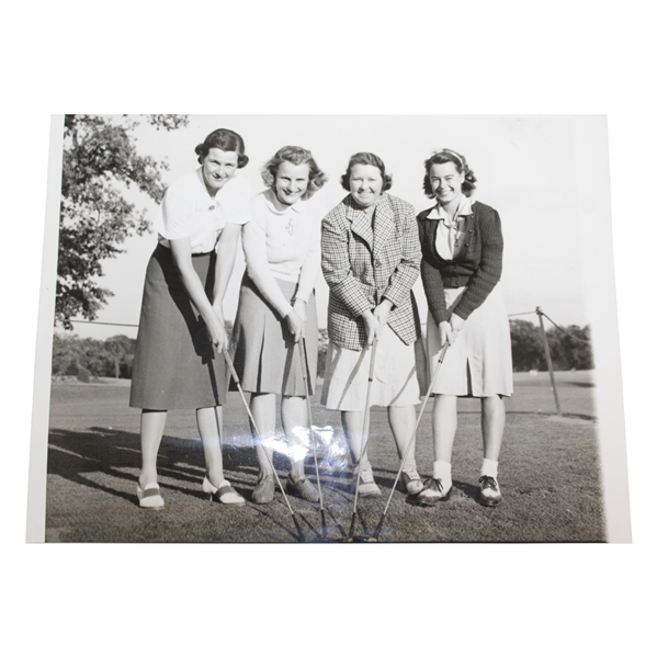 Womens AM Semifinalists Brookline 9/12/41 Goldthwaite, Newell, Page, Sigel Wire Photo