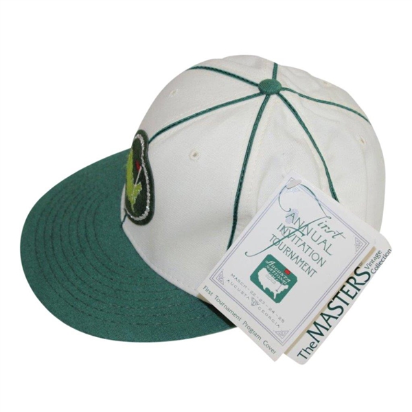 1997 Masters Tournament Circle Vintage Patch American Needle Fitted Hat - 7 1/2 Unused