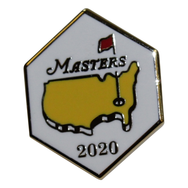 2020 Masters Tournament Employee Pin - Dustin Johnson Winner - Seldom Seen