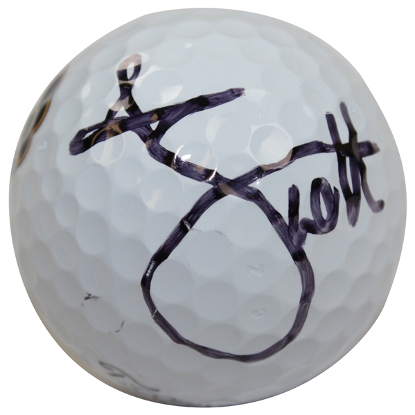 Adam Scott signed Masters Logo Golf Ball JSA ALOA