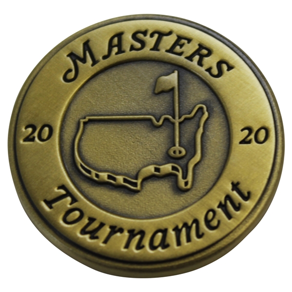2020 Masters Tournament 'Thank You' Medallion in Original Package