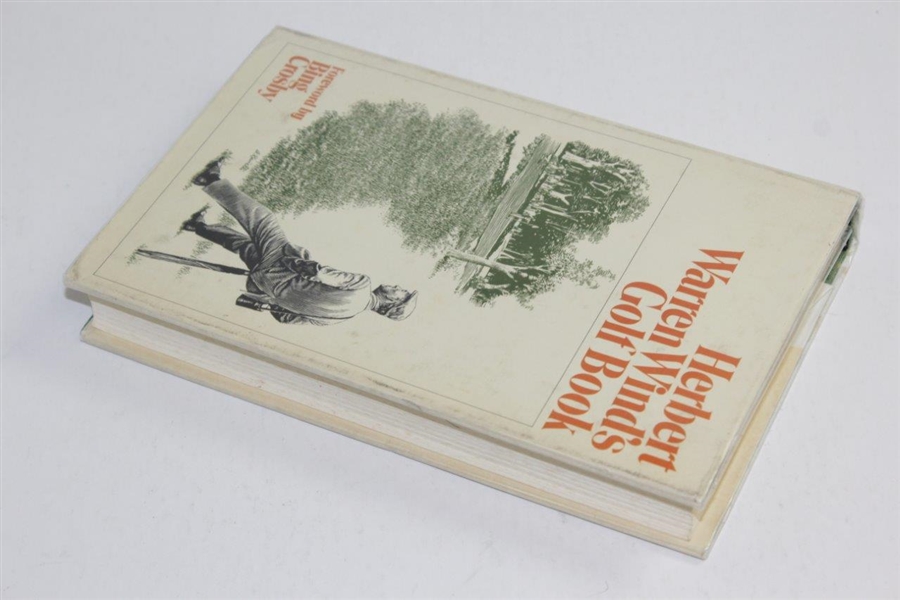 1971 'Herbert Warren Wind's Golf Book' Book in Dust Jacket