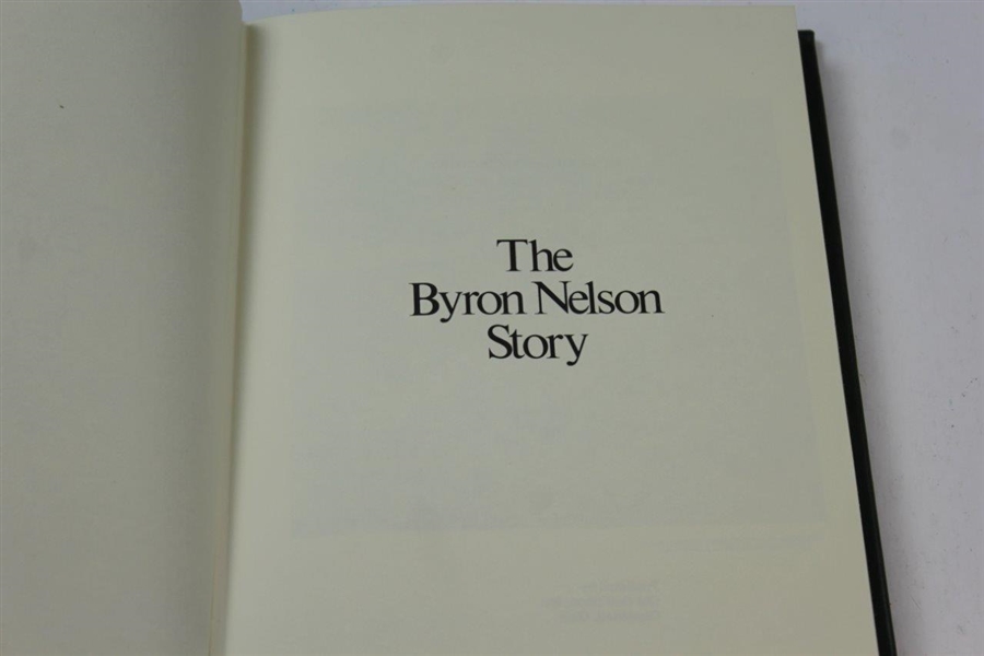 1980 The Memorial Tournament Ltd Ed Book Honoring & Dedicated to Byron Nelson #95/300
