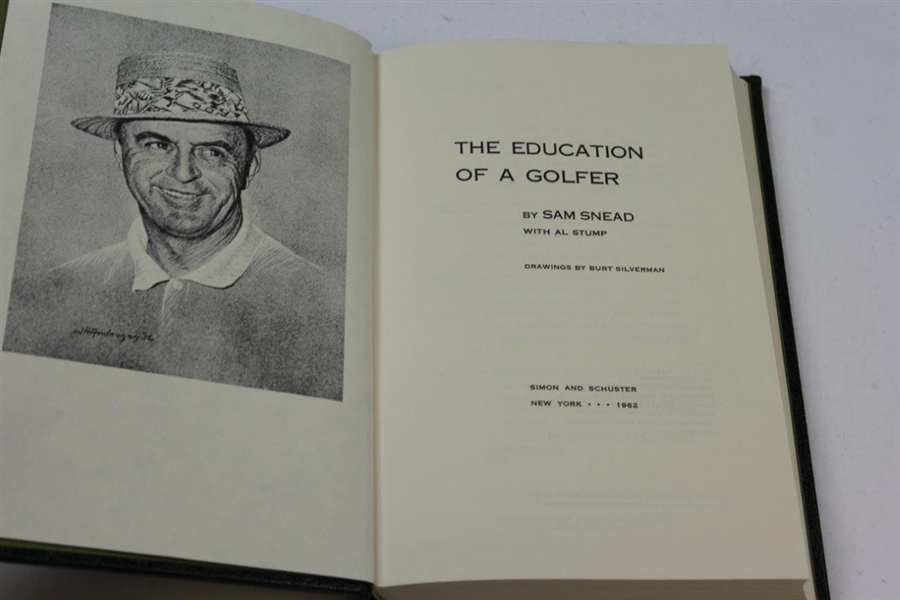 1984 The Memorial Tournament Ltd Ed Book Honoring & Dedicated to Sam Snead #174/410