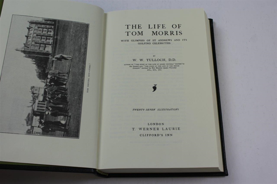 1987 The Memorial Tournament Ltd Ed Book Honoring & Dedicated to Tom Morris, Sr. & Tom Morris, Jr. #170/390