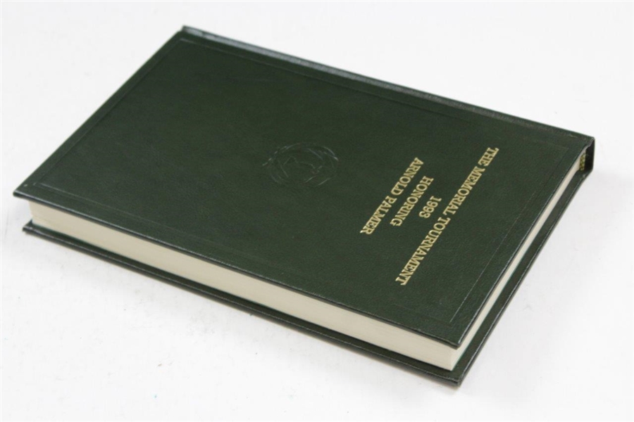 1993 The Memorial Tournament Ltd Ed Book Honoring & Dedicated to Arnold Palmer #58/220