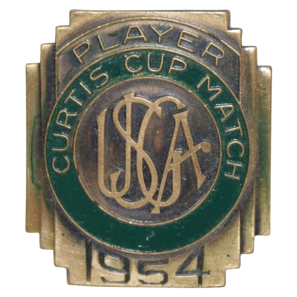 1954 Curtis Cup at Merion Contestant Badge - Merion
