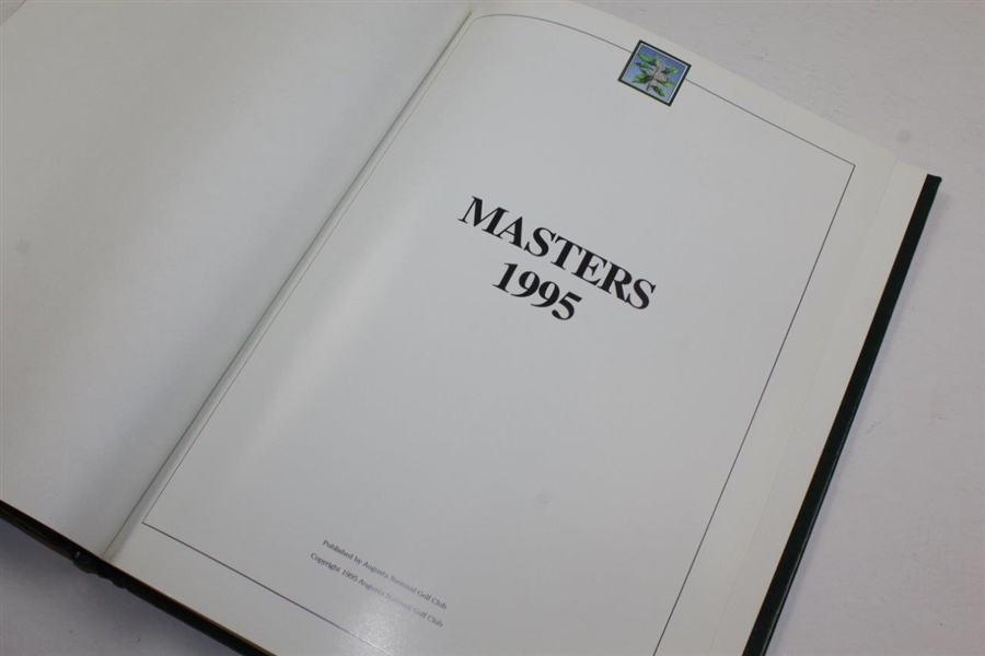 1994 & 1995 Masters Tournament Annuals