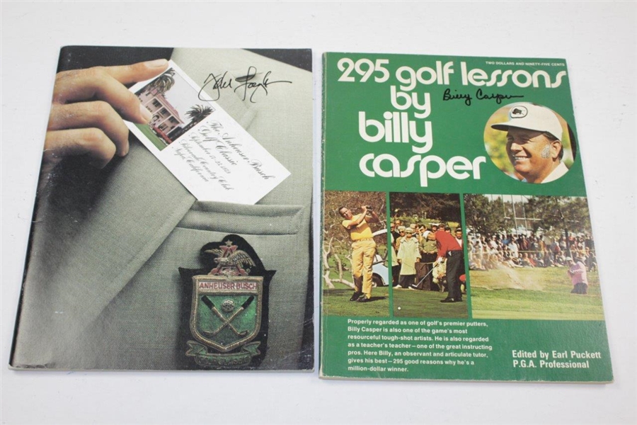 Eight (8) Signed 1970's Signed Golf Programs - Aaron, Barber, Nichols, & more JSA ALOA