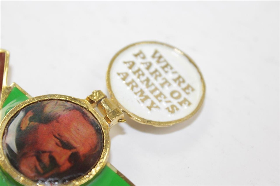 Arnold Palmer Latrobe 'Arnie's Army' Lions Club 'Home of Arnold Palmer' Pocket Crest