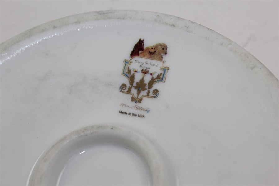1999 US Open Pinehurst No. 2 Porcelain Dish with Lid By Merry Scotlands Designs - Made in USA