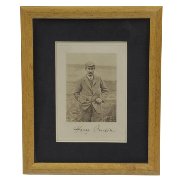 Circa 1905 Harry Vardon 4x6 Print - Framed