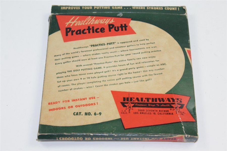 Putting Aid Practice Putt by Healthways - Unused in Original Box (Box Flattened/Minimal Damage)