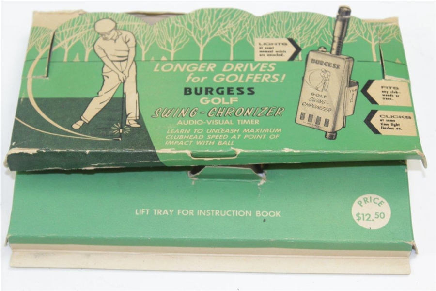 Classic Burgess Swing-Chronizer in Box with Original Instruction Booklet  - Needs Battery