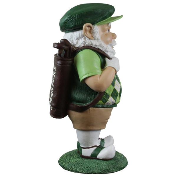 2018 Masters Tournament Ltd Ed Golfer Gnome with Argyle Sweater In Original Box