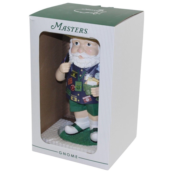 2021 Masters Tournament Ltd Ed Golf Patron Gnome with Sandwich In Original Box