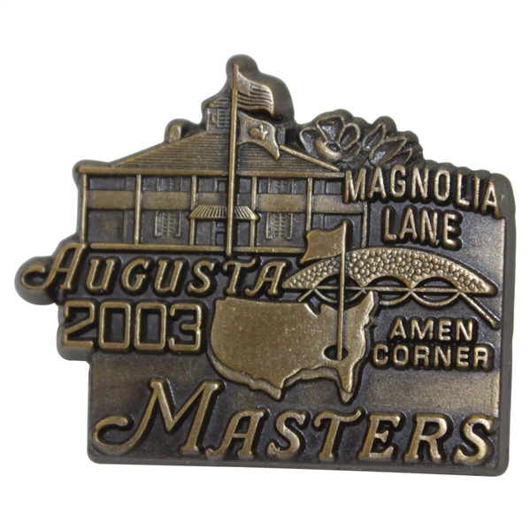 2003 Masters Touranment Magnolia Lane & Clubhouse Pin