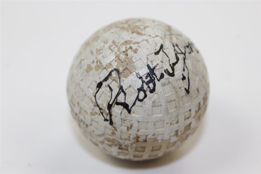 Robert 'Bobby' T. Jones, Jr. Signed Spalding Mesh Pattern Golf Ball with Provenance JSA FULL #98454BB