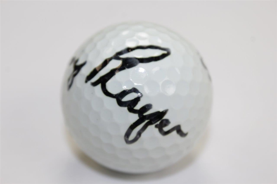 Gary Player Signed Masters Logo Slazenger Golf Ball JSA ALOA