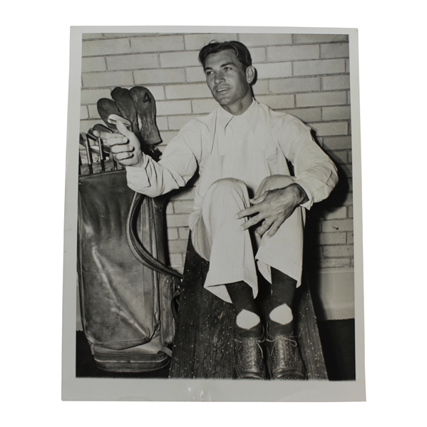 1941 Ben Hogan 'Winner at Chicago Open' Early Wire Photo