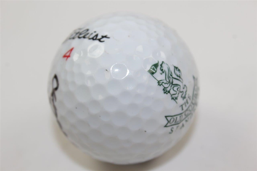 Seve Ballesteros Signed St. Andrews Logo Titleist Golf Ball JSA FULL #BB98431