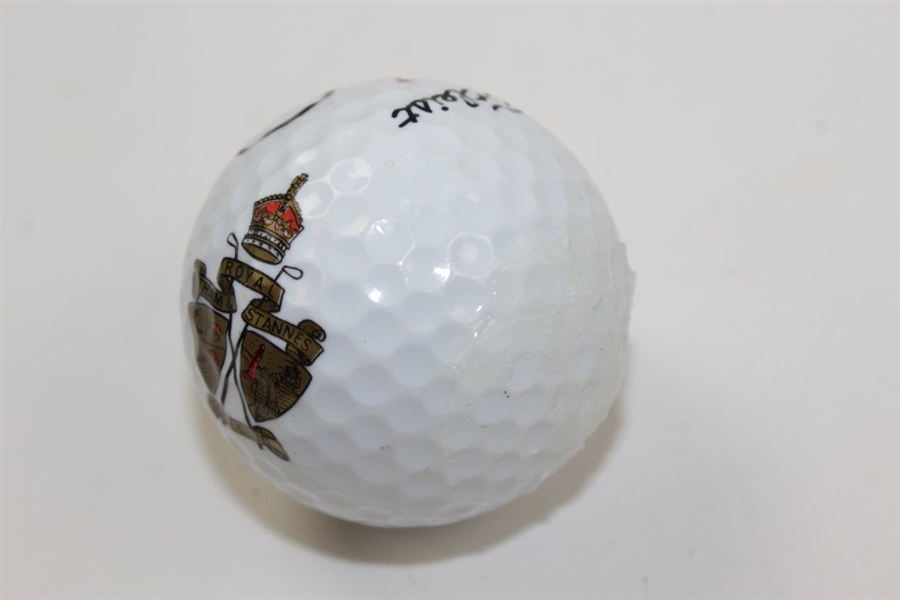 Seve Ballesteros Signed Royal Lytham Logo Titleist Golf Ball JSA FULL #BB98747