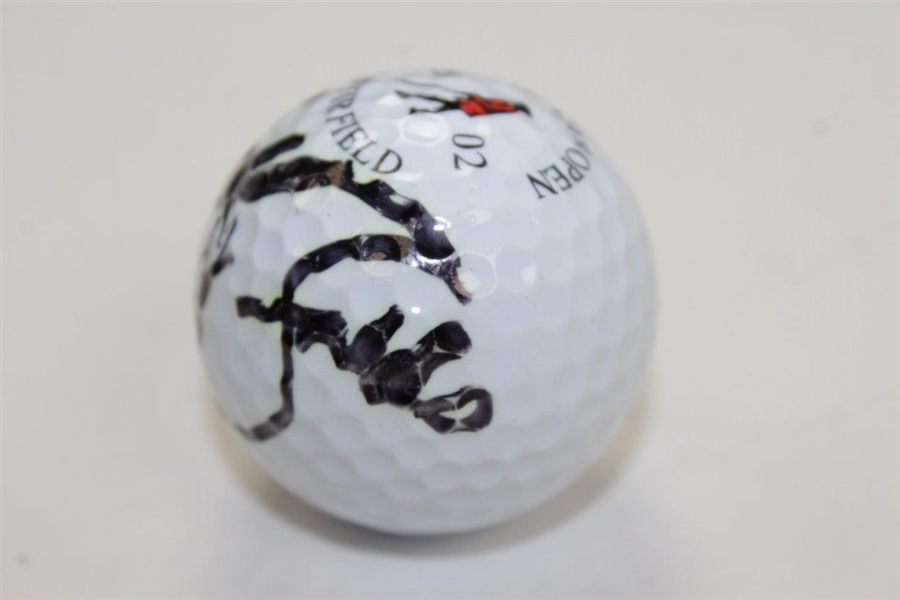 Nick Faldo Signed 2002 Muirfield Logo Titleist Golf Ball JSA ALOA