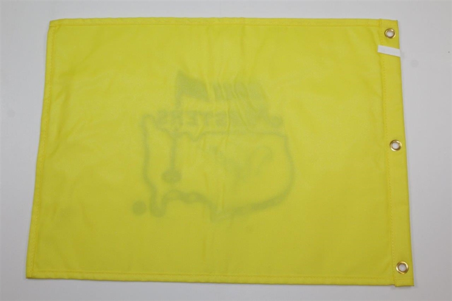 Angel Cabrera Signed 2011 Masters Embroidered Flag JSA ALOA